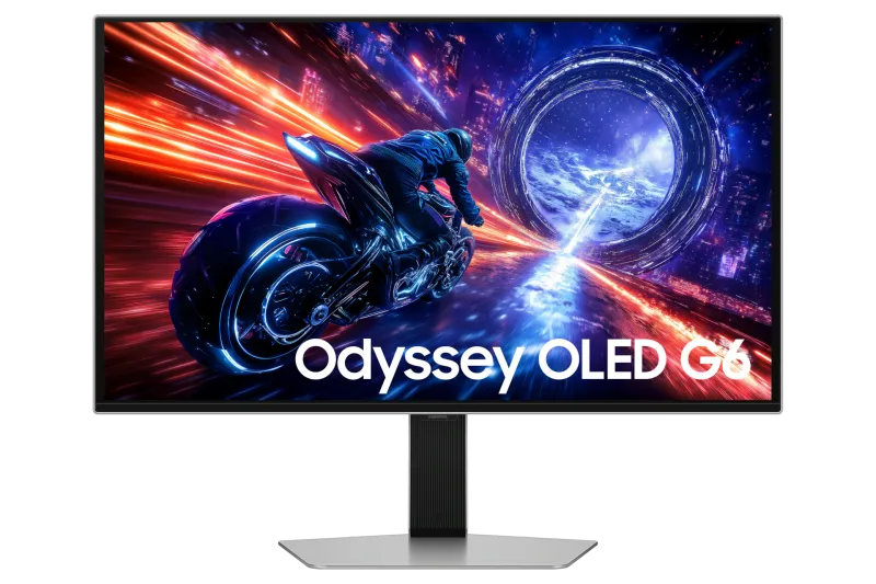 Samsung G6 LS27FG602SMXUE 27″ 2560x1440 500Hz OLED Gaming Monitor - 1