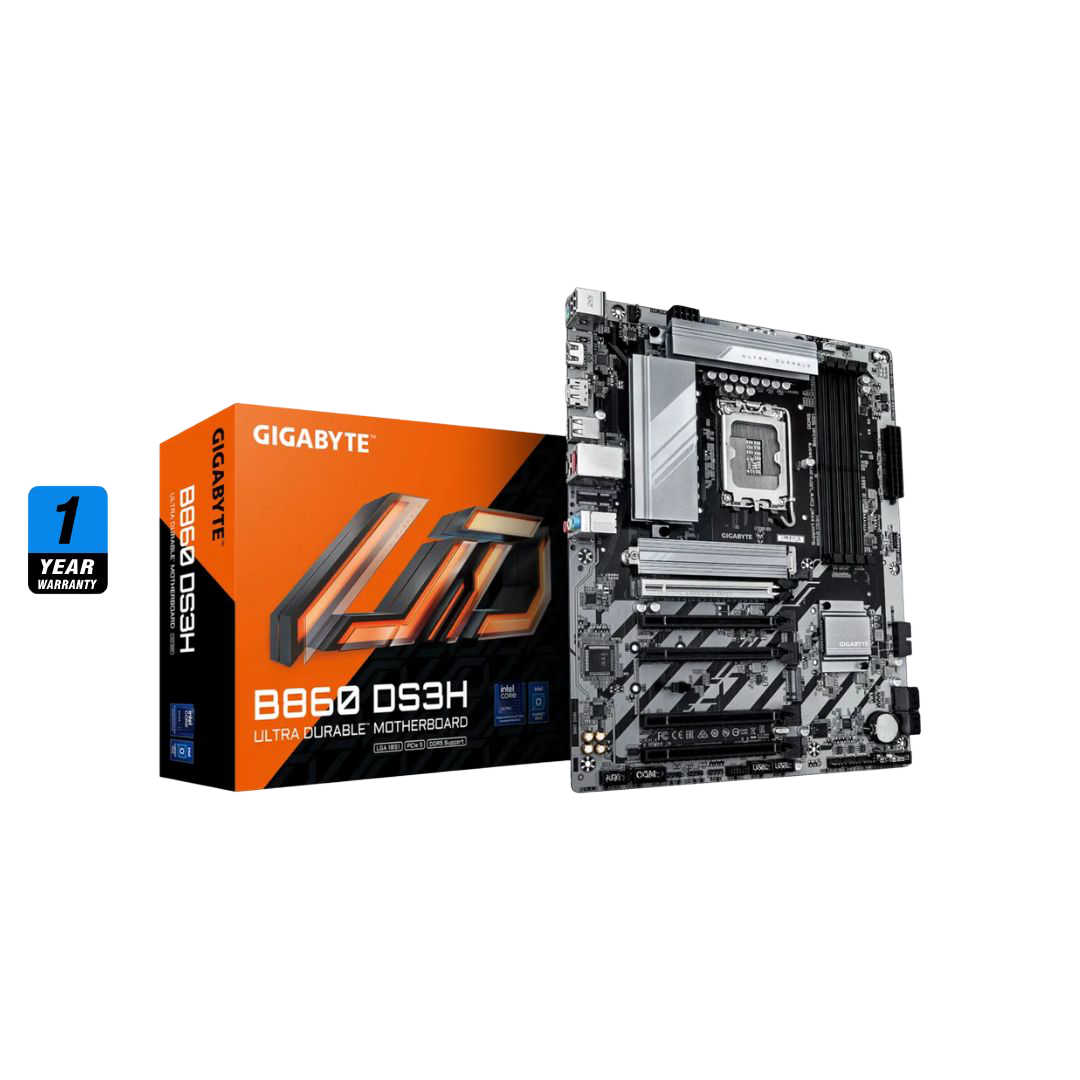 Gigabyte B860 GAMING X WIFI6E Intel B860 LGA1851 ATX Motherboard - 1