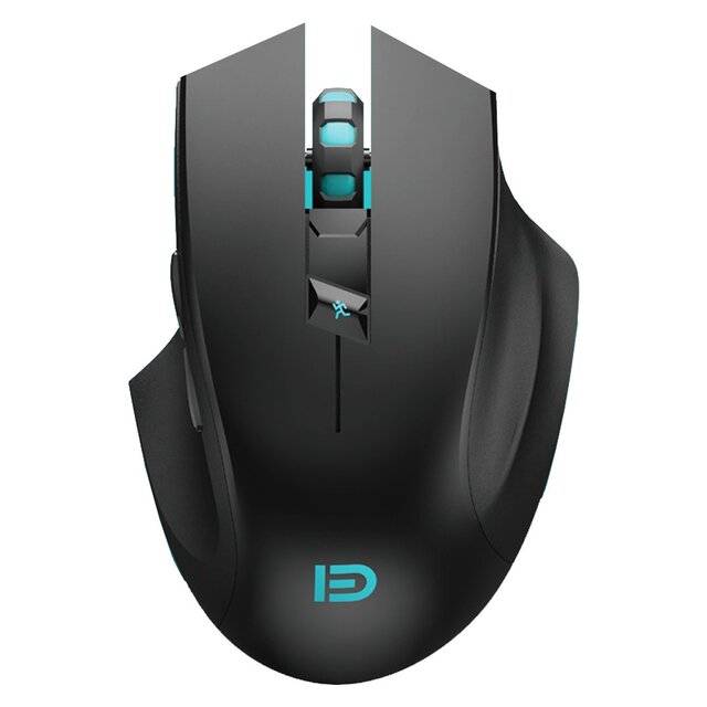 FUDE I720 Gaming Mouse 2400 DPI Wireless Black - 1