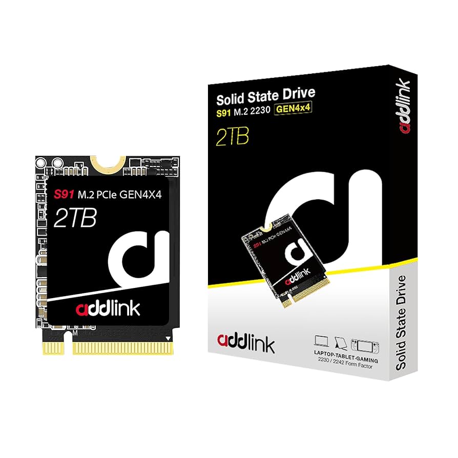 Addlink S91 2TB NVMe M.2 2230 PCIe Gen4x4 Internal SSD - 1