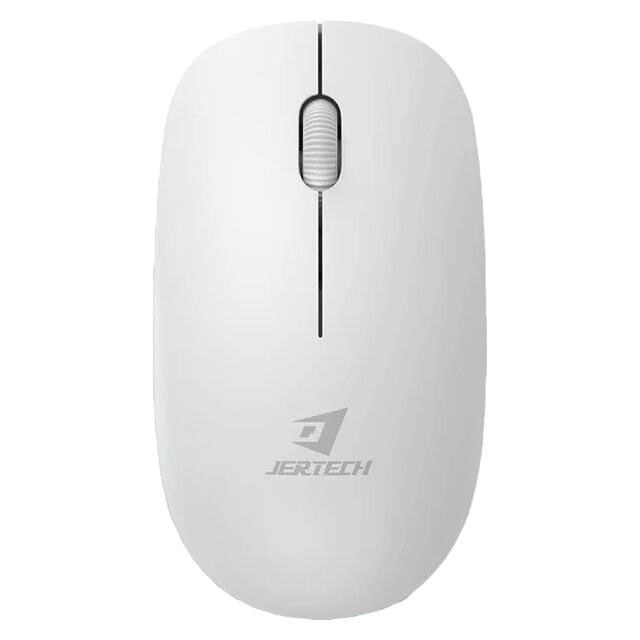 Jertech JR8 Wireless Mouse 2400 DPI - White - 1
