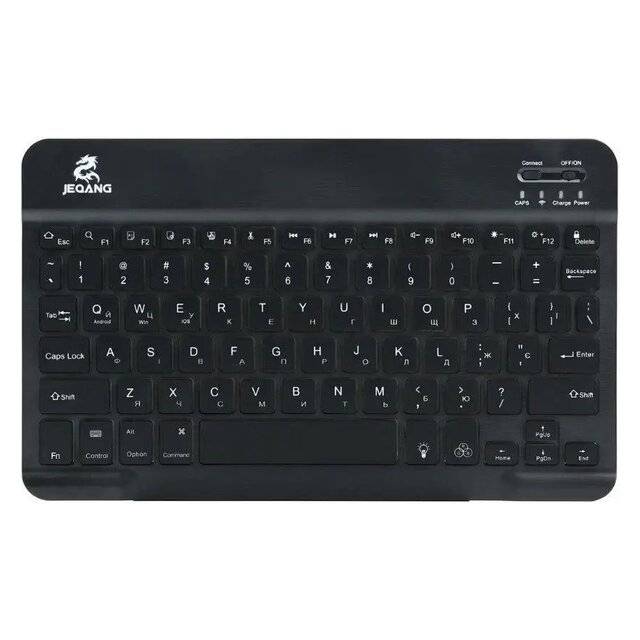 Jeqang JB-330 65% Keyboard Scissor Dual-Mode Wireless AR-EN Black - 1
