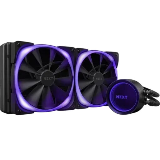 NZXT Kraken X63 280mm AIO Liquid Cooler RGB Black - 1