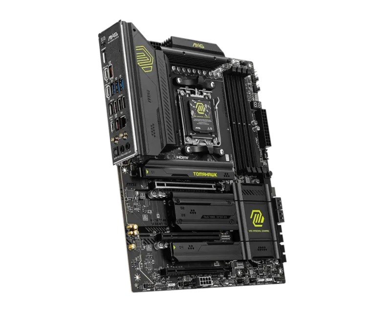 MSI MAG Tomahawk X870 WiFi ATX AM5 Motherboard Black - 1