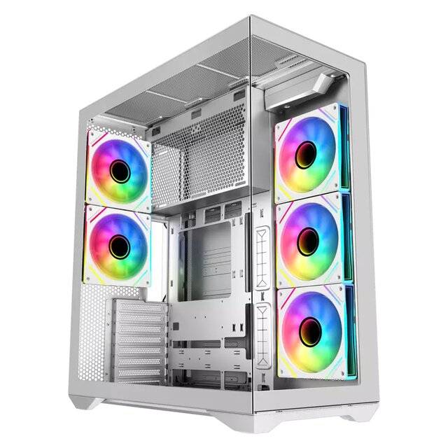 SAMA V Cool Full-Tower ATX Case White - 1