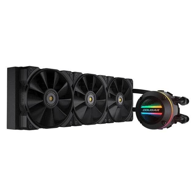 مبرد Cougar Poseidon GT 360mm AIO RGB أسود - 1