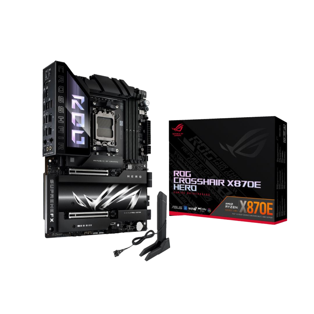 ASUS ROG CROSSHAIR X870E HERO AM5 ATX Motherboard - 1
