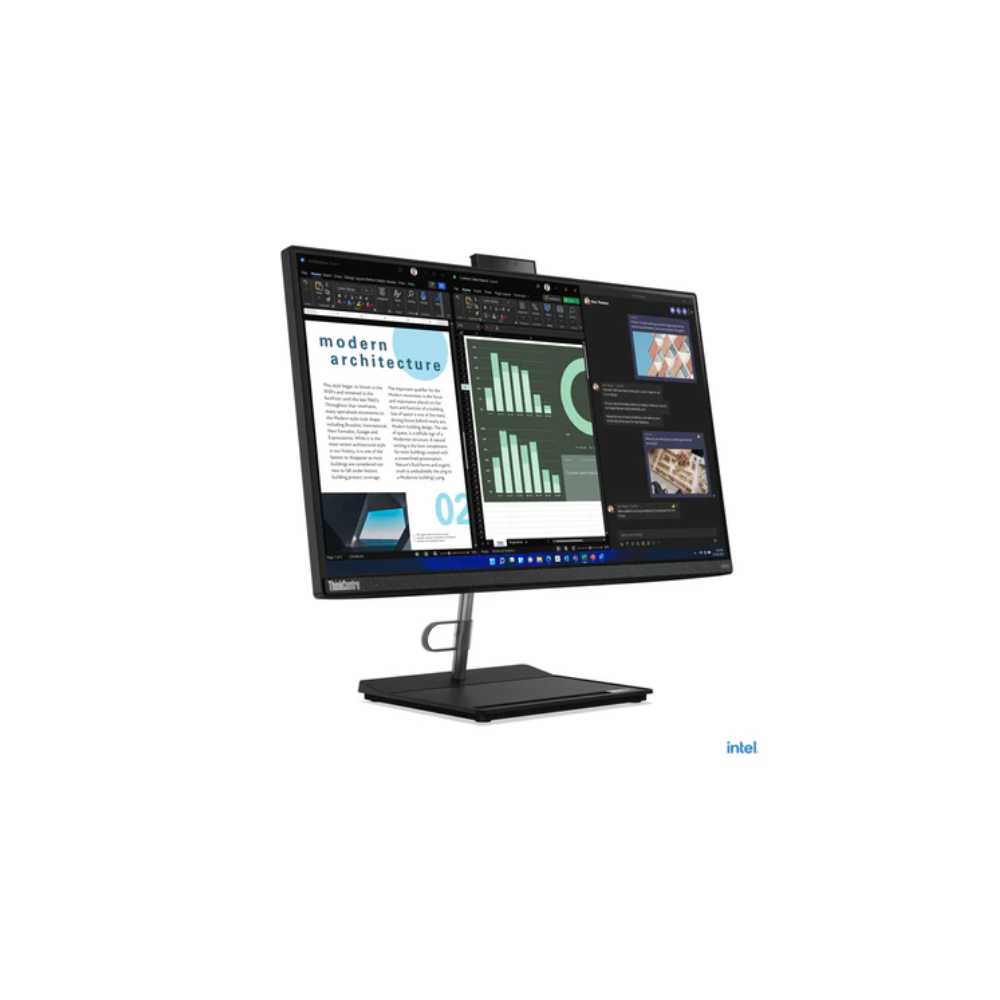 Lenovo AIO 30A-22 i5-13420H 8GB/512GB SSD Iris Xe 21.5″ Black - 1