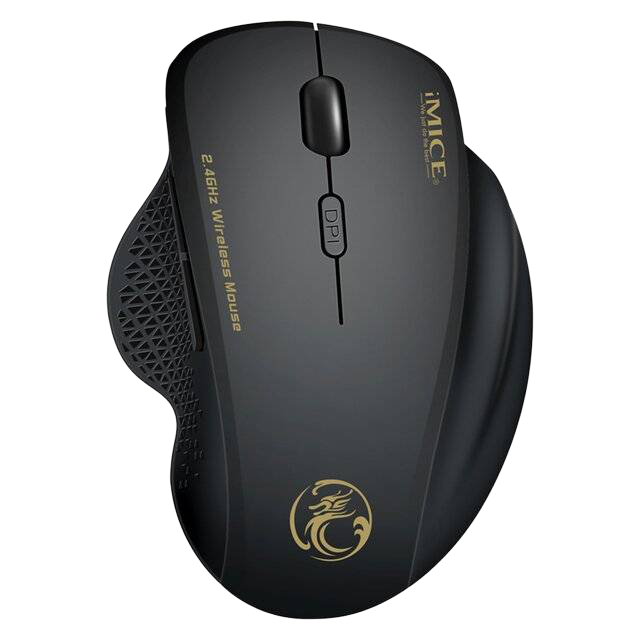iMice G6 Wireless Gaming Mouse 1600 DPI Ergonomic - 1