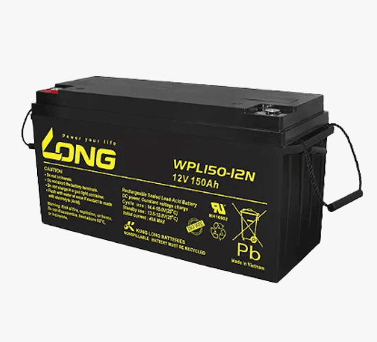 بطارية LONG WPL150-12N 150Ah 12V 1800W Lead Acid - 1
