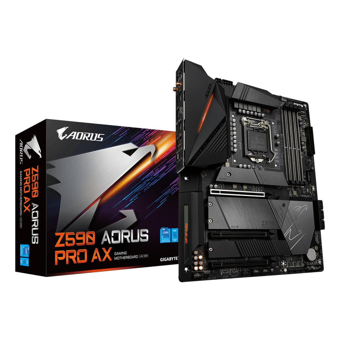 لوحة أم AORUS Z590 Pro AX LGA1700 DDR4 ATX - 1