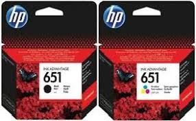 HP 651 Tri-color Ink Cartridge - 1