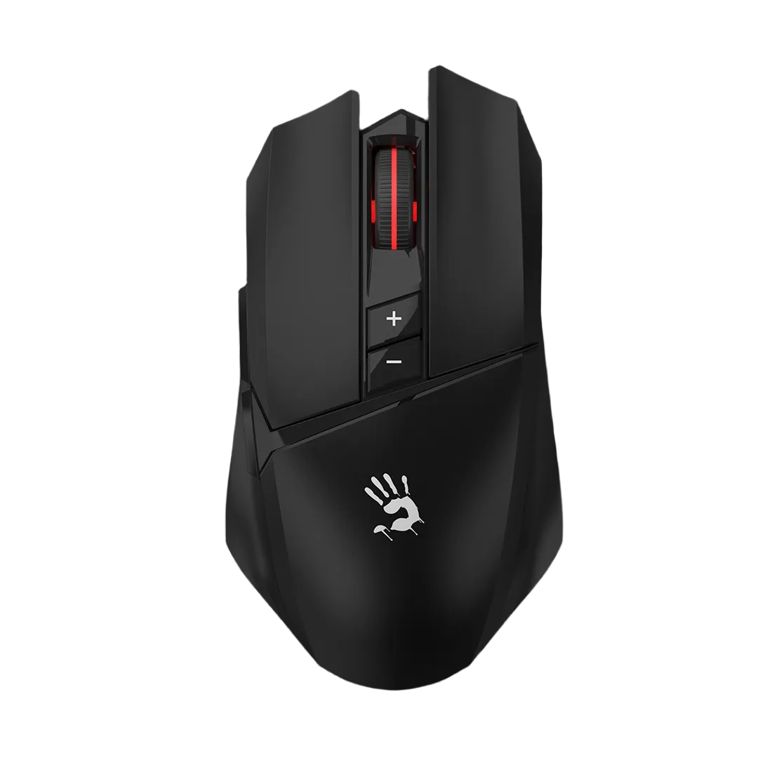 ماوس Bloody R36 Ultra 12000 DPI Dual Mode Wireless RGB قيمنق أسود - 1