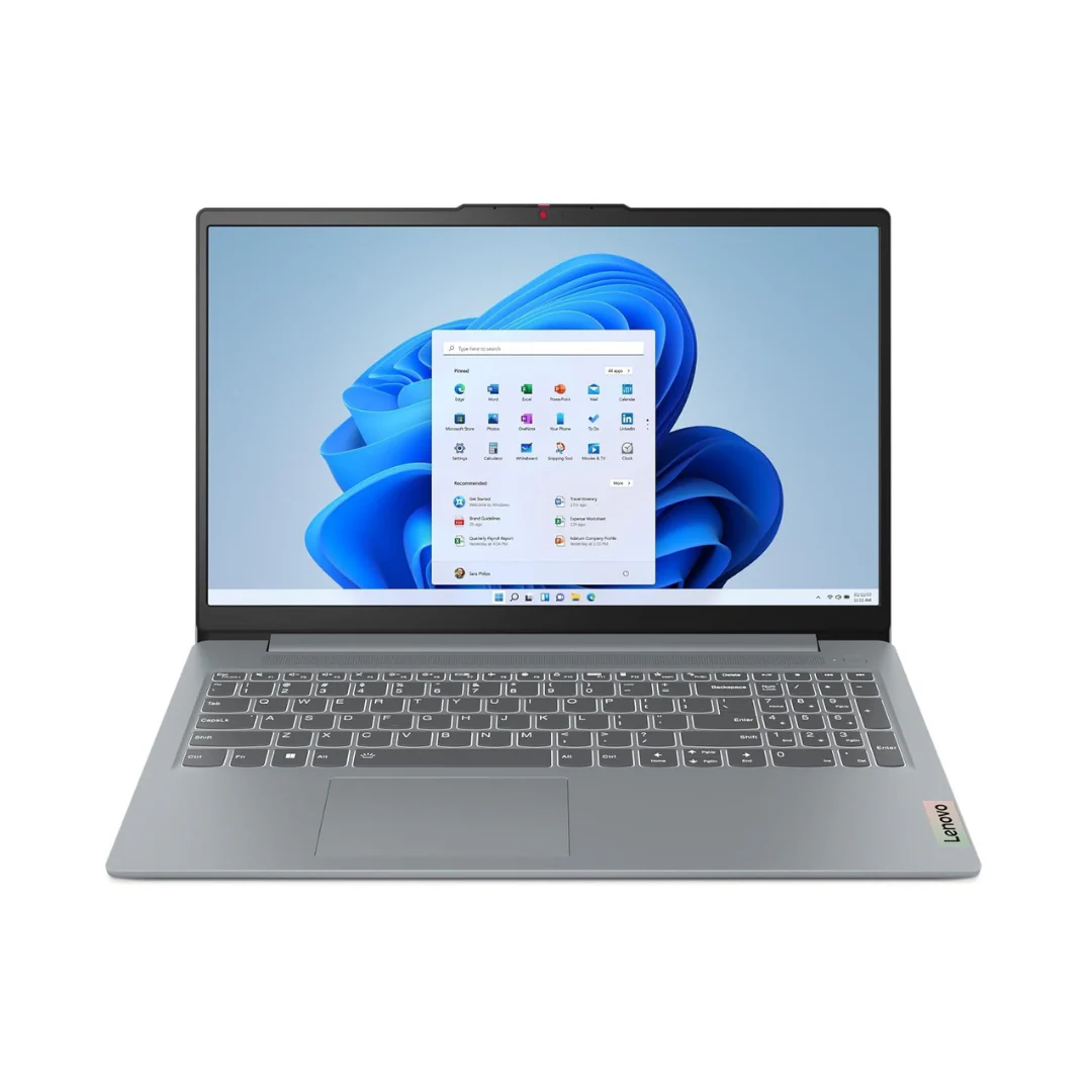 Lenovo Ideapad Slim 3 15IANB, 15.6" FHD, Intel Core i3-N305, 4GB RAM, 256GB SSD, Arctic Grey - 1