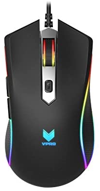 Rapoo V280 VPRO Gaming Mouse 7000 DPI Wired Black RGB - 1