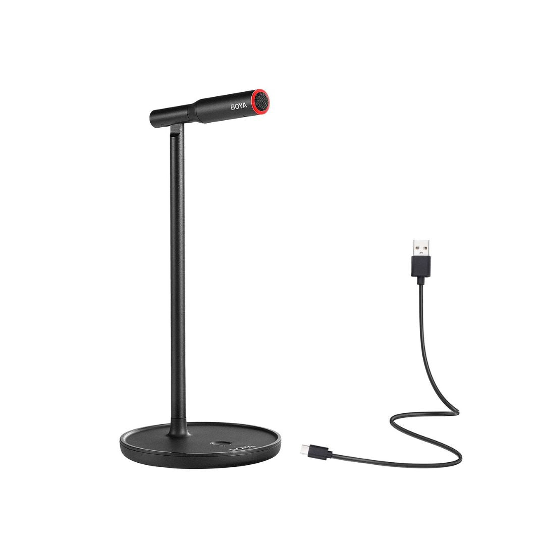 مايك BOYA BY-CM1 USB-C كوندنسر كاردويد أسود - 1