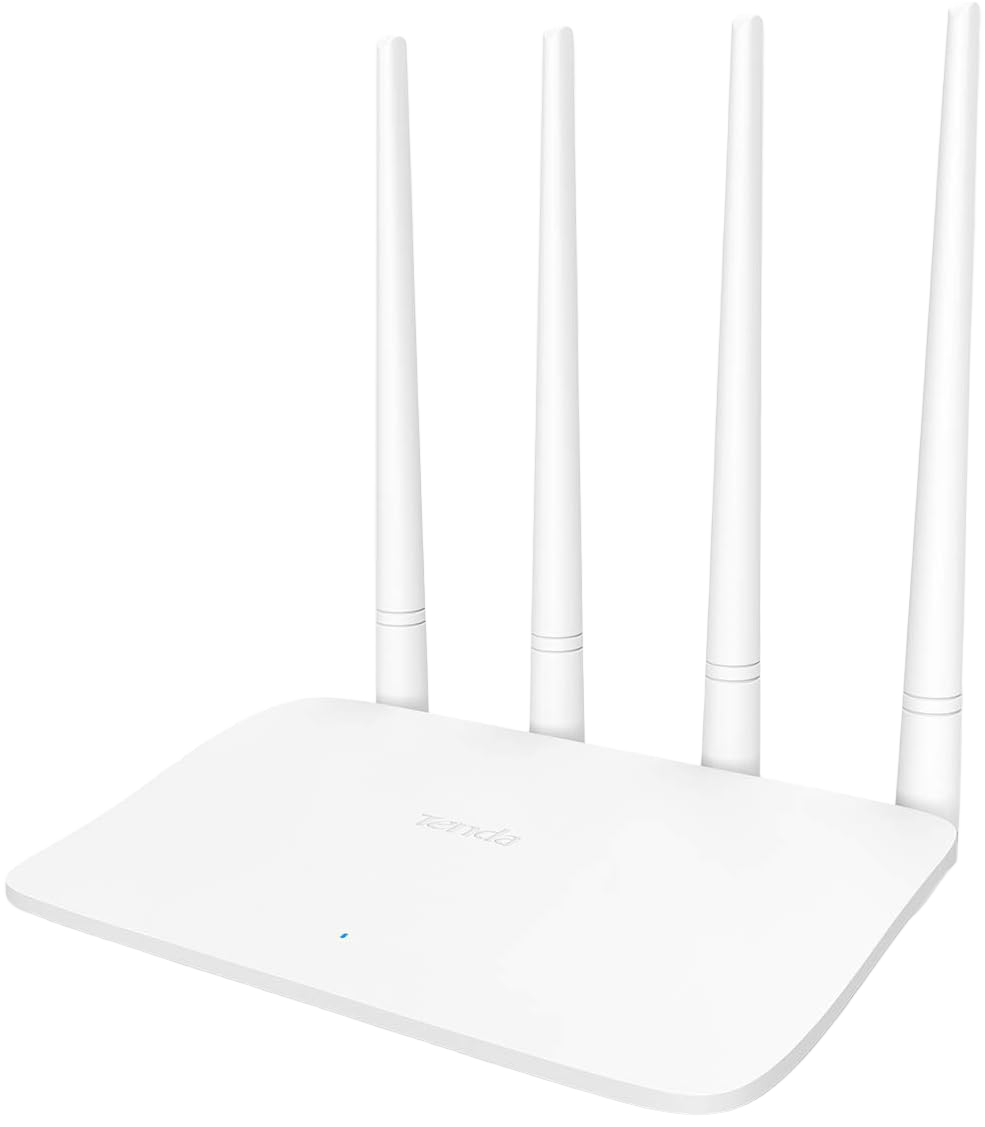 راوتر Tenda F6 V3.0 N300 بتردد أحادي WiFi 4 - 1