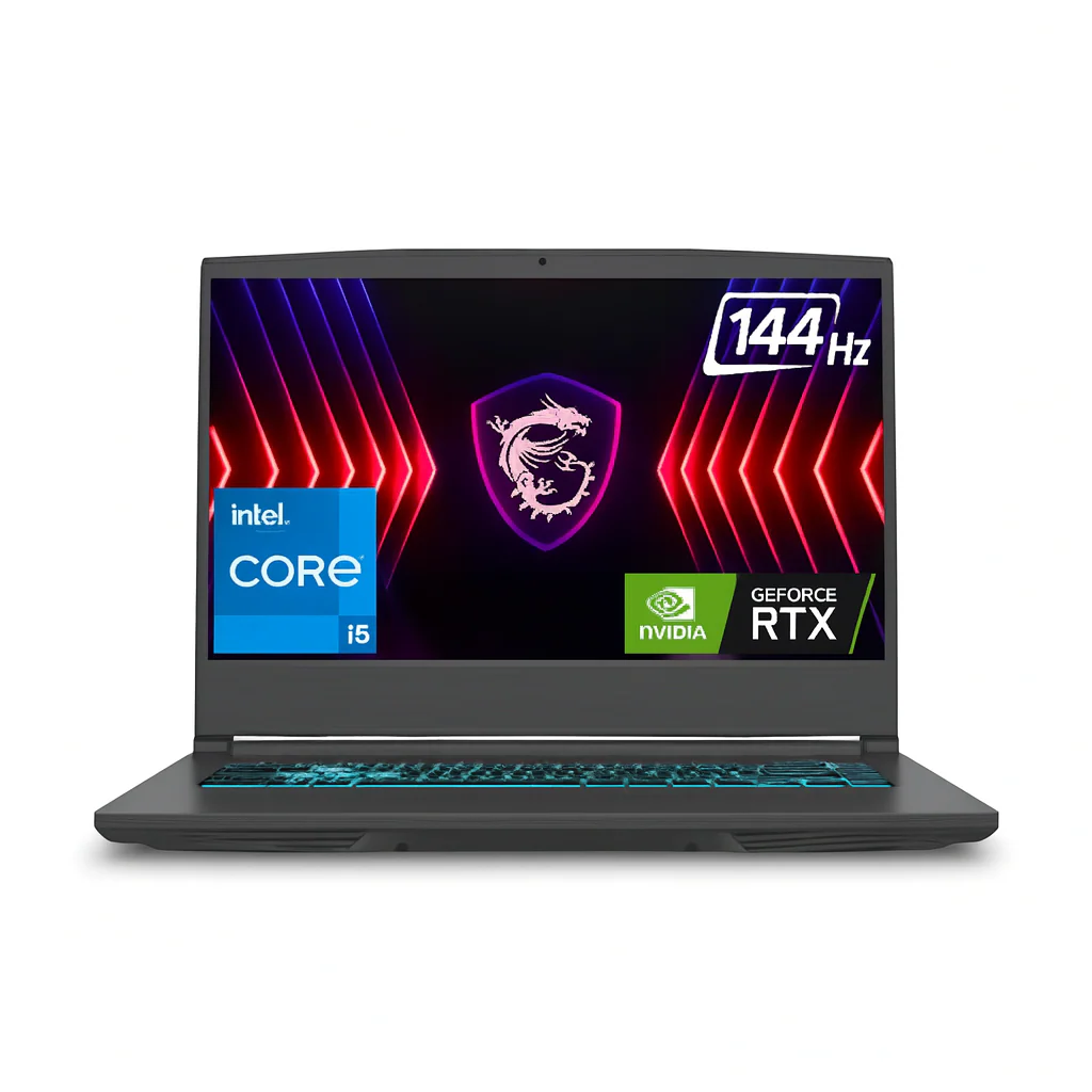 MSI Thin 15 B13UC-1000US, Intel Core i5-13420H, 16GB RAM, 512GB SSD, NVIDIA RTX 3050, 15.6" FHD 144Hz - 1
