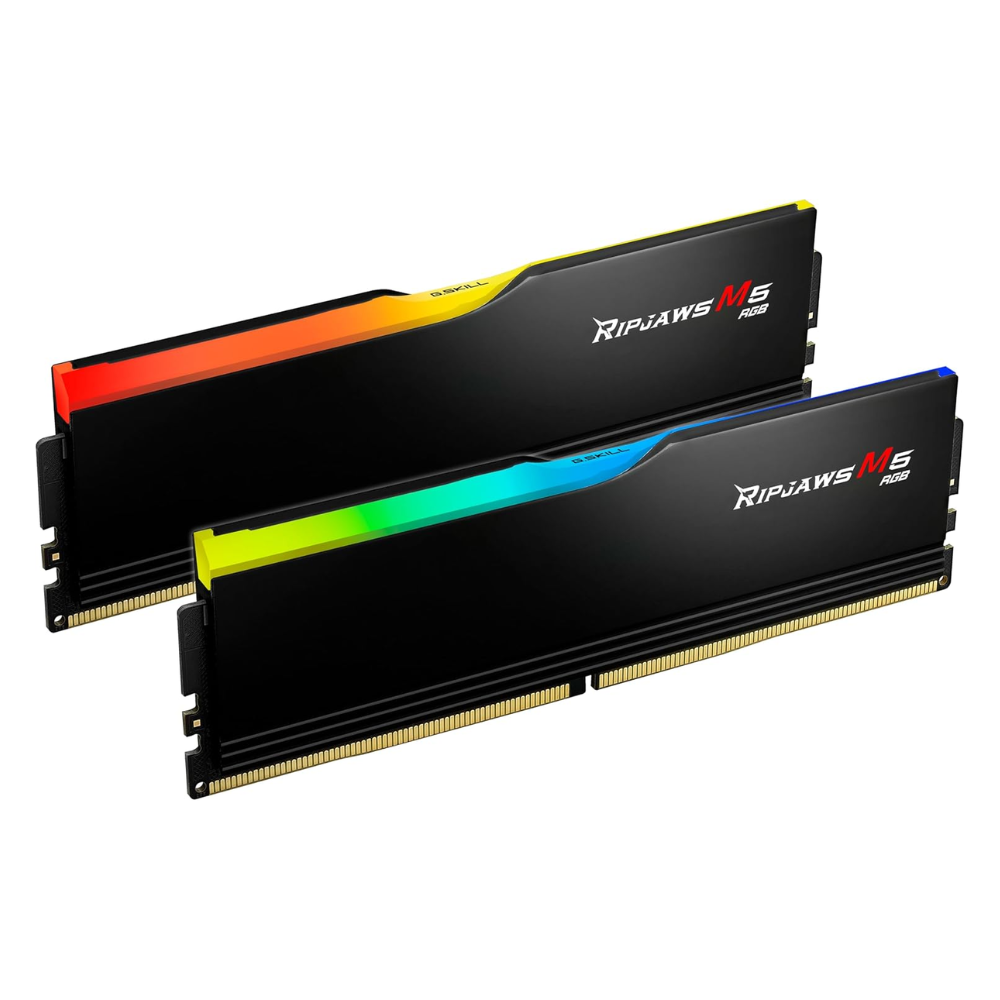 رام G.SKILL Ripjaws M5 RGB DDR5 32GB (2x16GB) 6000MHz أسود - 1