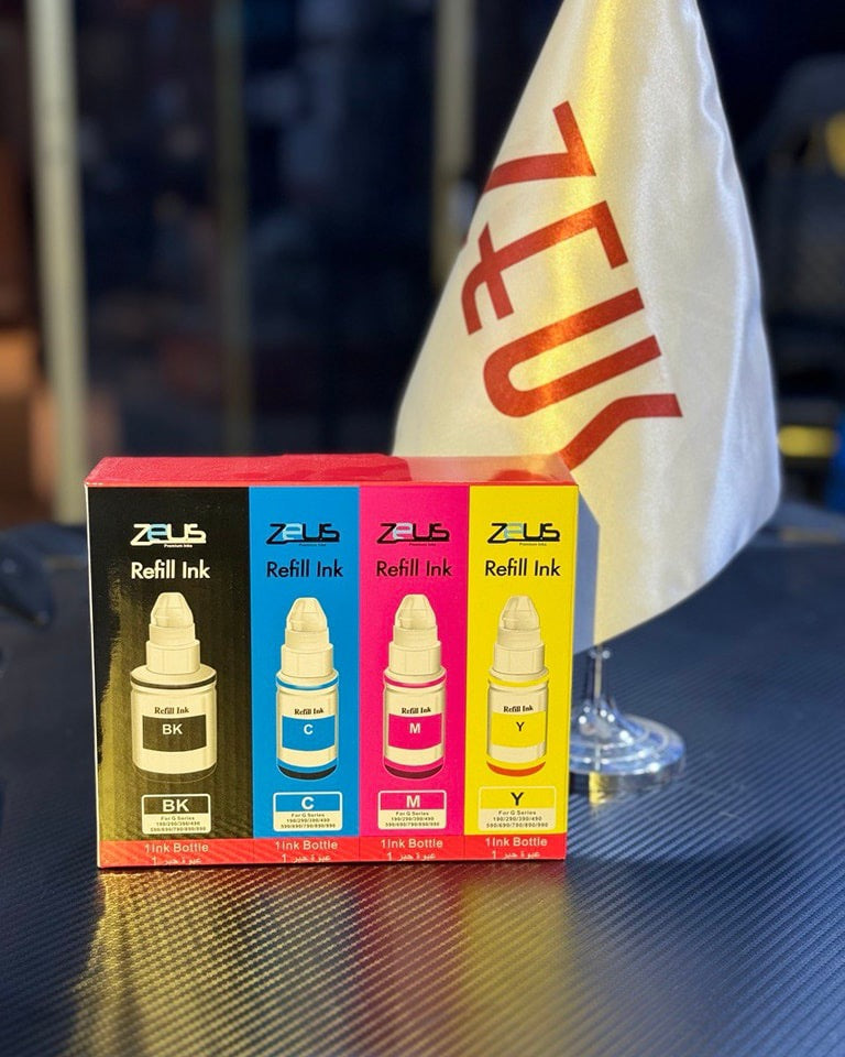 حبر Zeus GI 490 حبر أصباغي أسود لـ Canon - 1