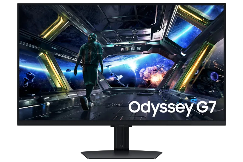 Samsung G7 LS32DG702EUXEN 32″ 3840x2160 144Hz IPS Gaming Monitor Black - 1