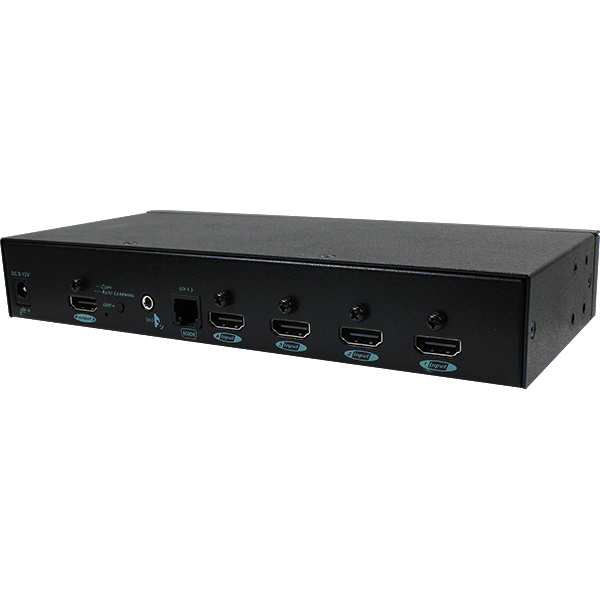 سويتش Rextron VKSM-S6G41 4-Port 1GbE HDMI 4K@60Hz - 1