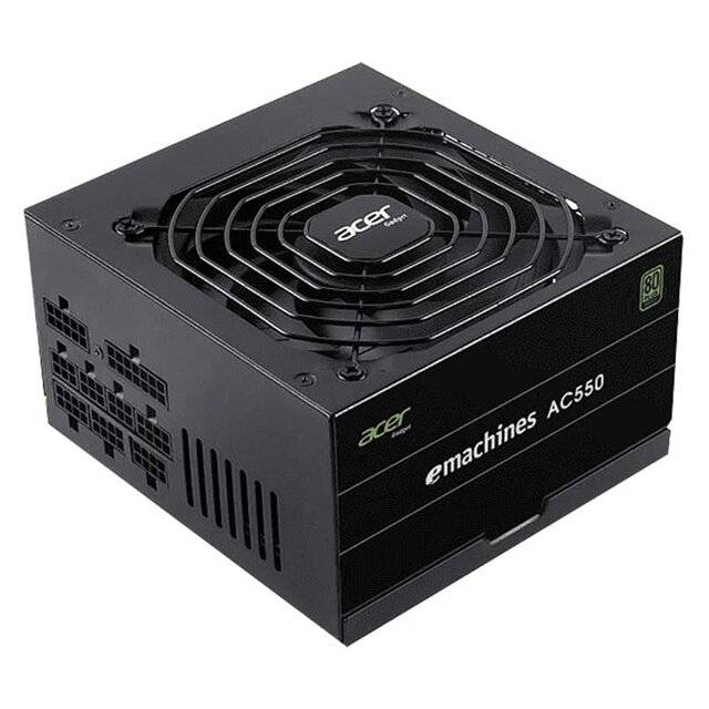 Acer AC-550 550W 80+ Bronze Fully Modular PSU - 1