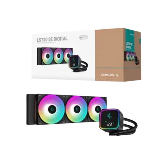 مبرد Deepcool LS720 SE 360mm AIO سائل أسود - 1