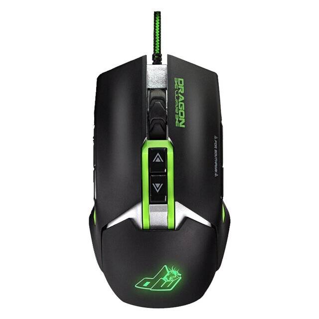 Dragon War ELE-G18 Gaming Mouse 3400 DPI USB Black RGB - 1