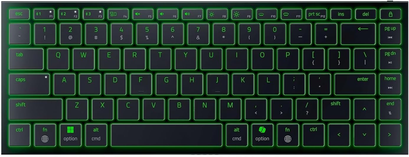 كيبورد Razer Joro 75% Low-Profile Scissor Bluetooth RGB - 1