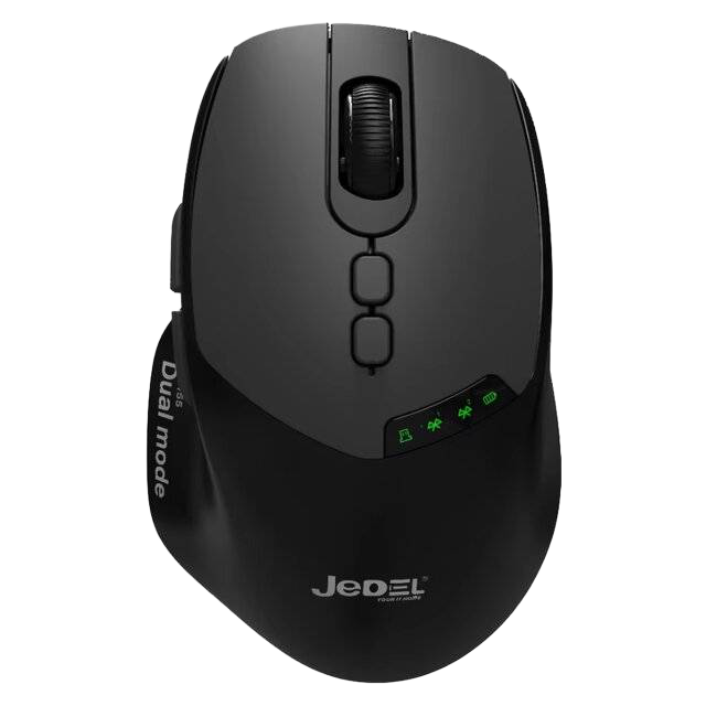 Jedel WD155 Wireless Mouse Bluetooth 2.4G Dual Mode - 1