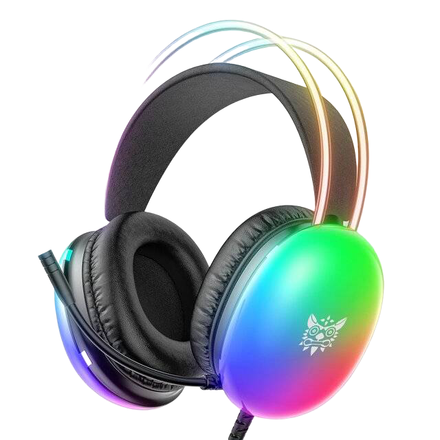 Onikuma X25 RGB Gaming Headset Wired 50mm Driver - 1