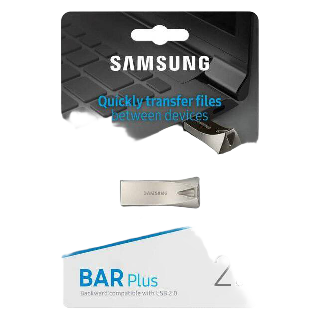 Samsung BAR Plus 2GB USB 2.0 Flash Drive - 1