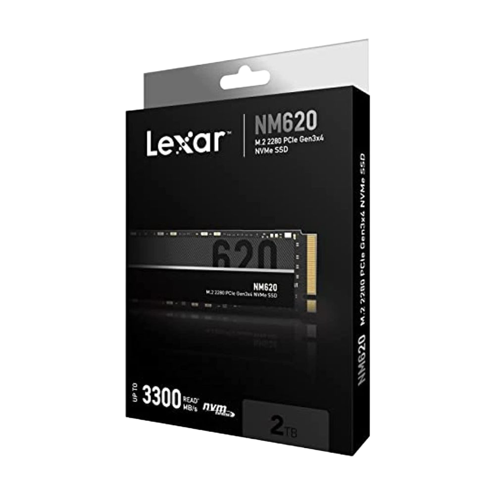 Lexar NM620 512GB NVMe M.2 PCIe 3.0 SSD - 1