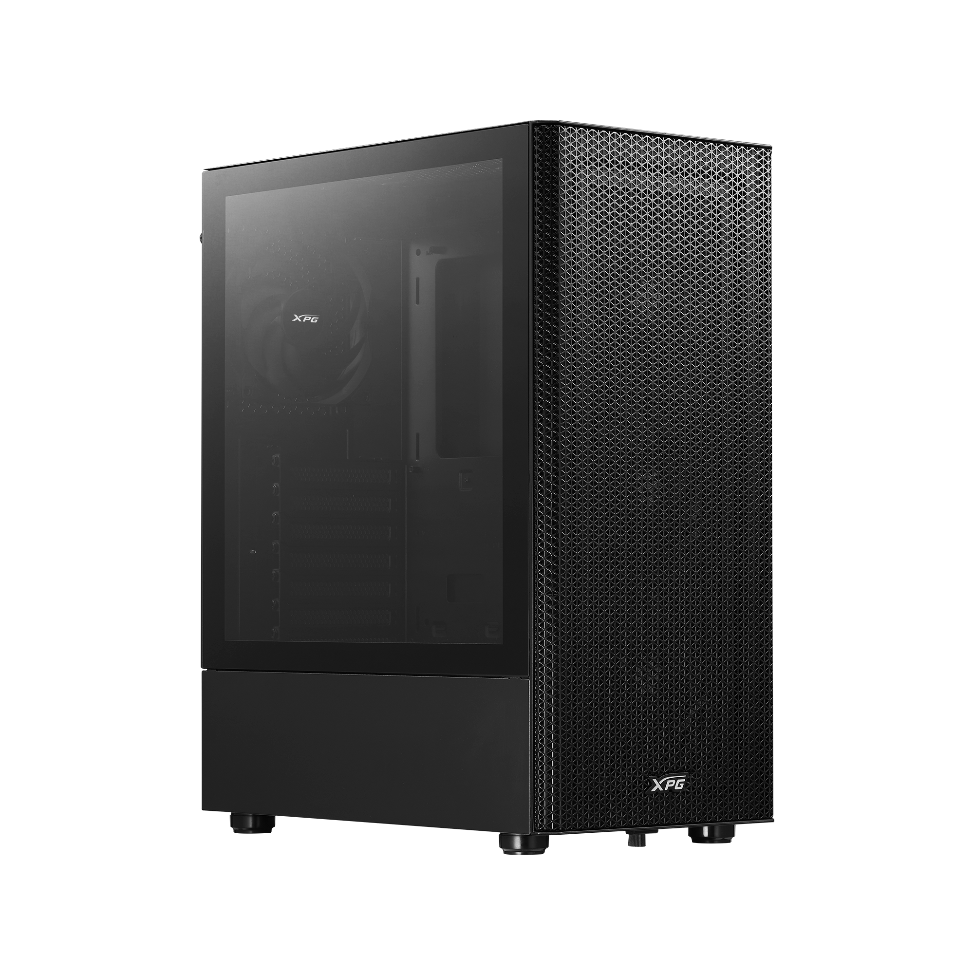 XPG Valor Mesh Mid-Tower ATX Case White Tempered Glass - 1