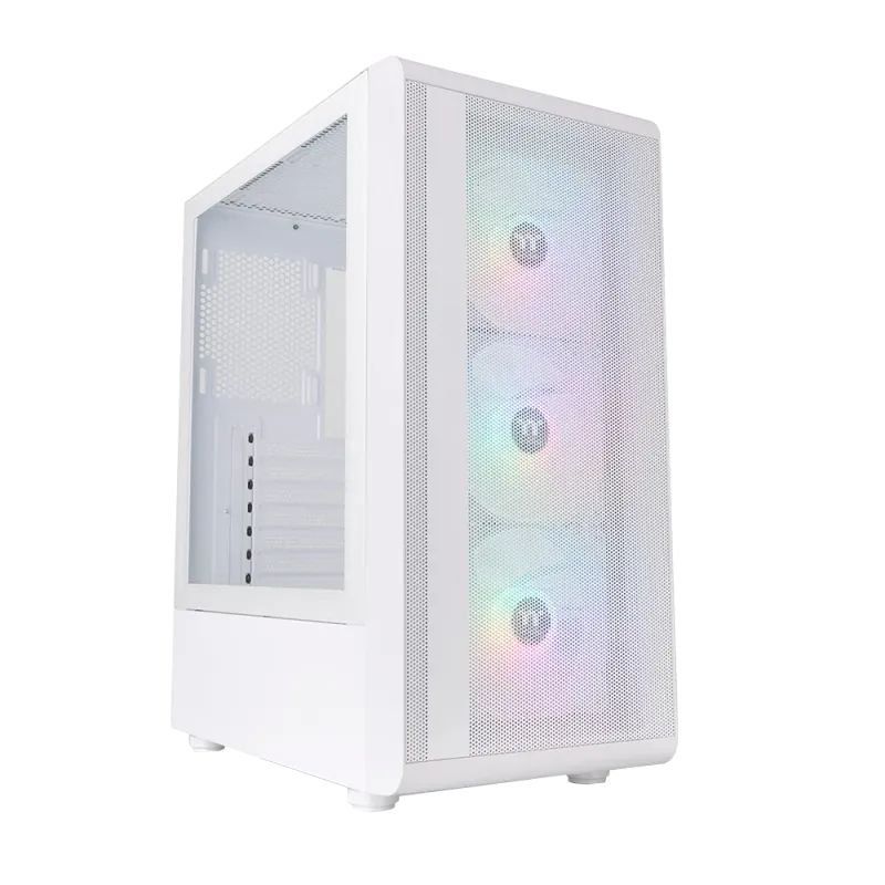 كيس Thermaltake S200 Mid-Tower ATX زجاج مقسى ARGB - 1