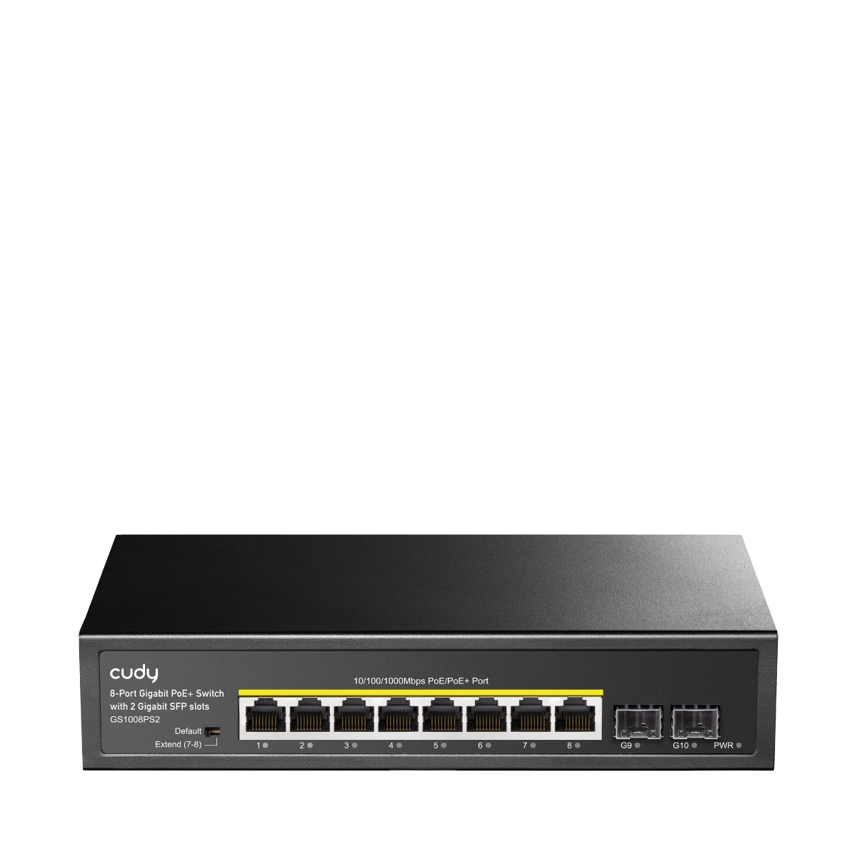 Cudy GS1008PS2 8-Port Gigabit PoE+ Switch 2 SFP 120W - 1