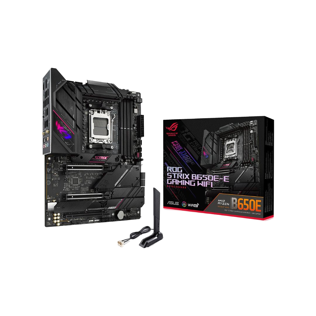 ASUS ROG Strix B650E-E Gaming WiFi AM5 ATX Motherboard - 1
