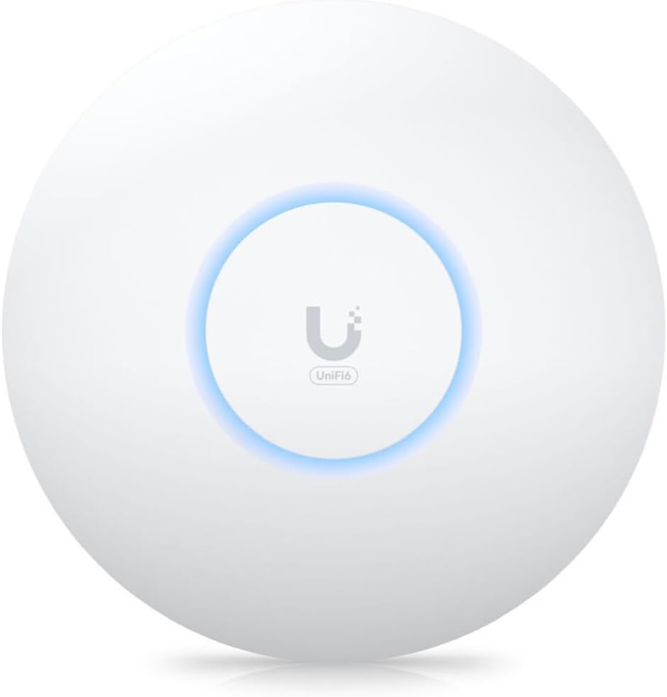 Ubiquiti UniFi U6+ Dual-Band Wi-Fi 6 Access Point - 3 Gbps Wireless Throughput - 1