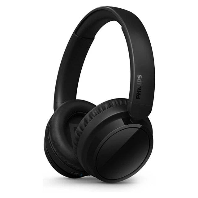 Philips 5000 Series TAH5209BK Over-Ear Bluetooth Wireless Headphones Black - 1