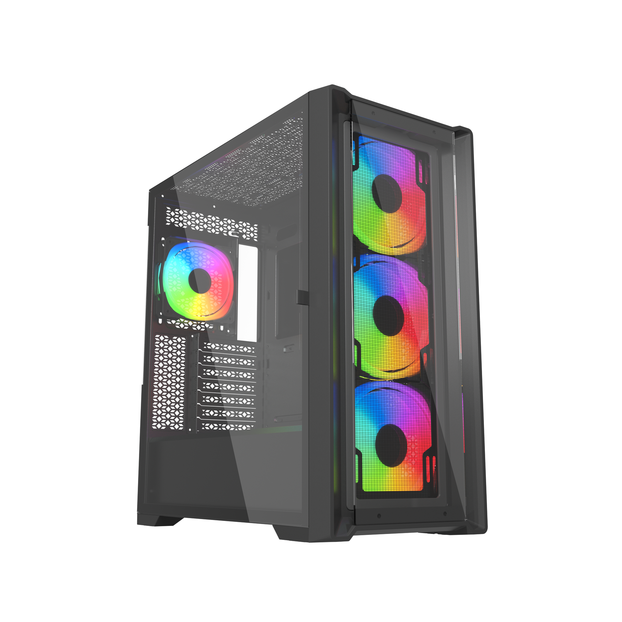 Raptor Falcon Strike 230-A Full-Tower ATX Case Black - 1