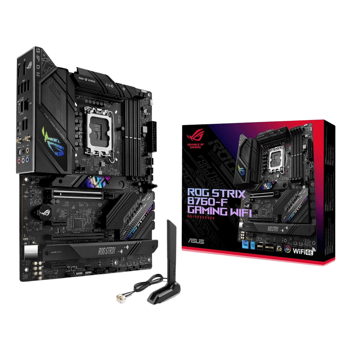 لوحة أم ASUS ROG Strix B760-F Gaming WiFi DDR5 LGA1700 ATX - 1