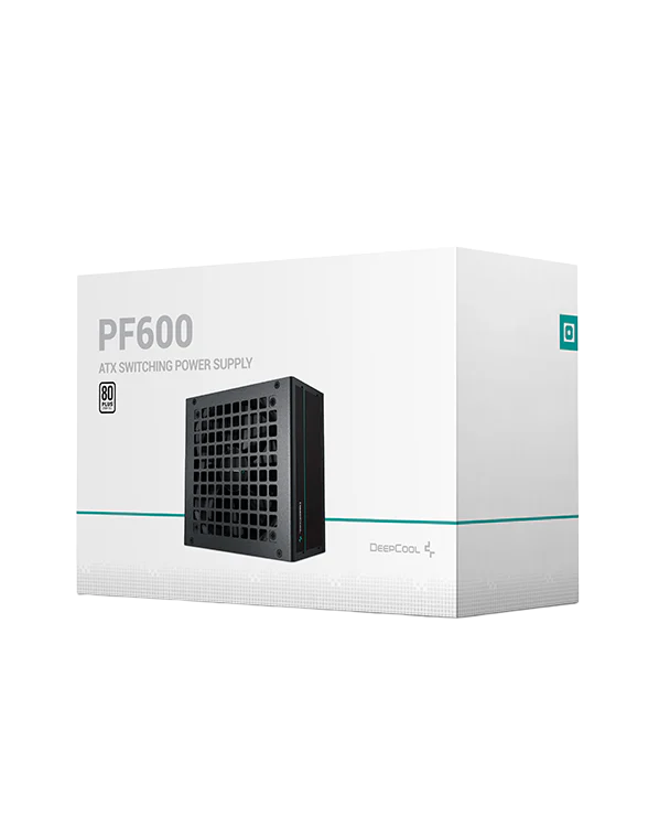 DeepCool PF600 600W 80+ Semi-Modular Power Supply - 1