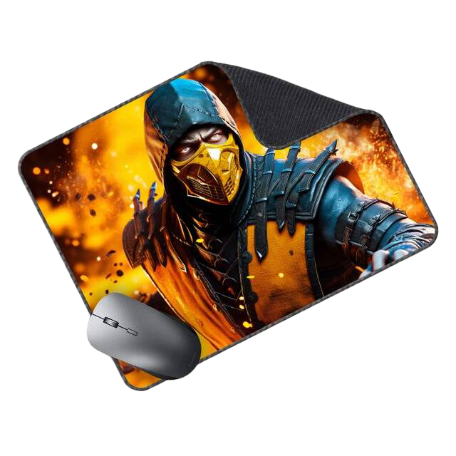 CyberSoq Mortal Kombat Mouse Pad 320mm x 245mm - 1