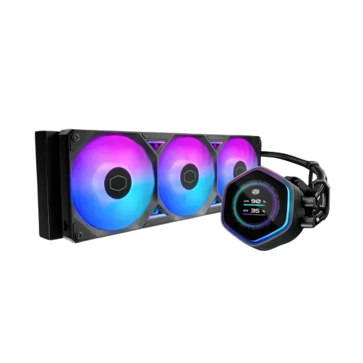 Cooler Master Atmos II 360mm AIO Liquid Cooler with LCD - 1