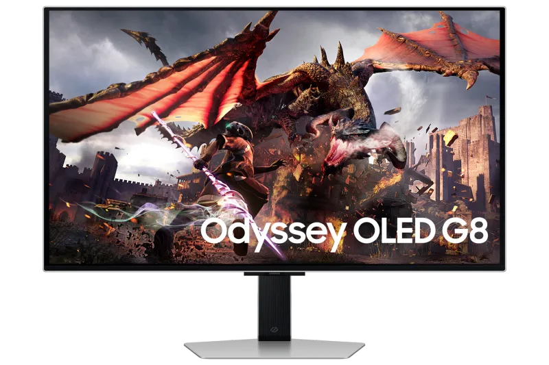 Samsung G8 LS32DG802SMXUE 32″ 3840x2160 240Hz OLED Monitor - 1