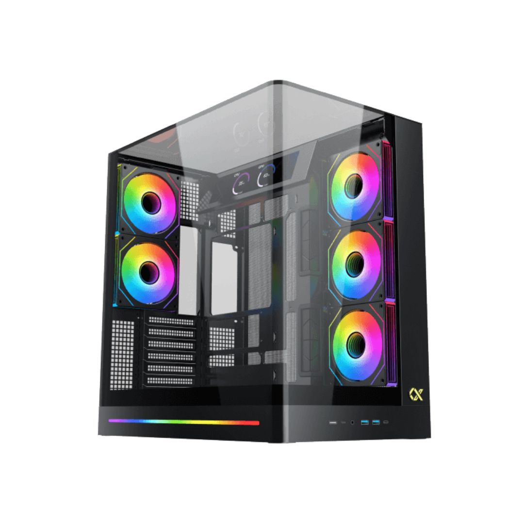 Xigmatek Pano II Mid-Tower Case Black - 1