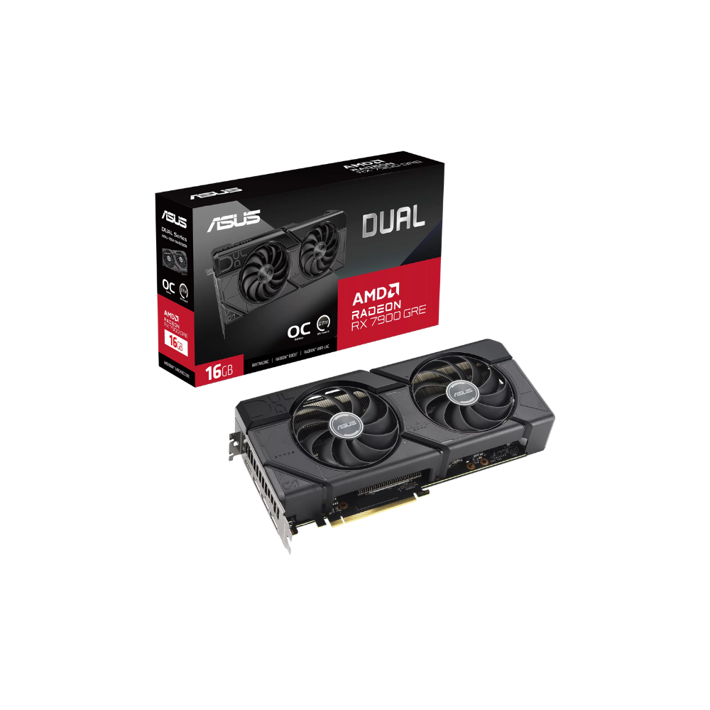 كارت شاشة ASUS Dual Radeon RX 7900 GRE 16GB GDDR6 OC Edition - 1