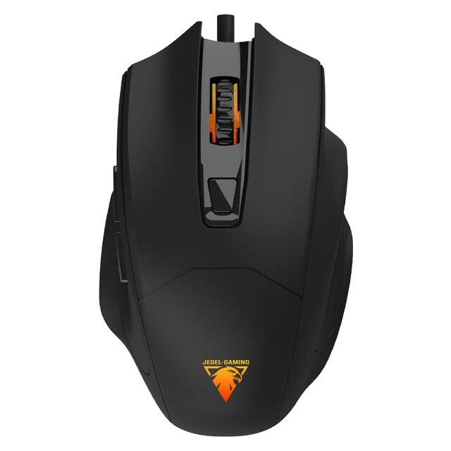 ماوس Jedel GM691 3600 DPI USB RGB أسود - 1