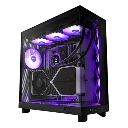 NZXT H6 Flow Mid-Tower Case RGB - 1